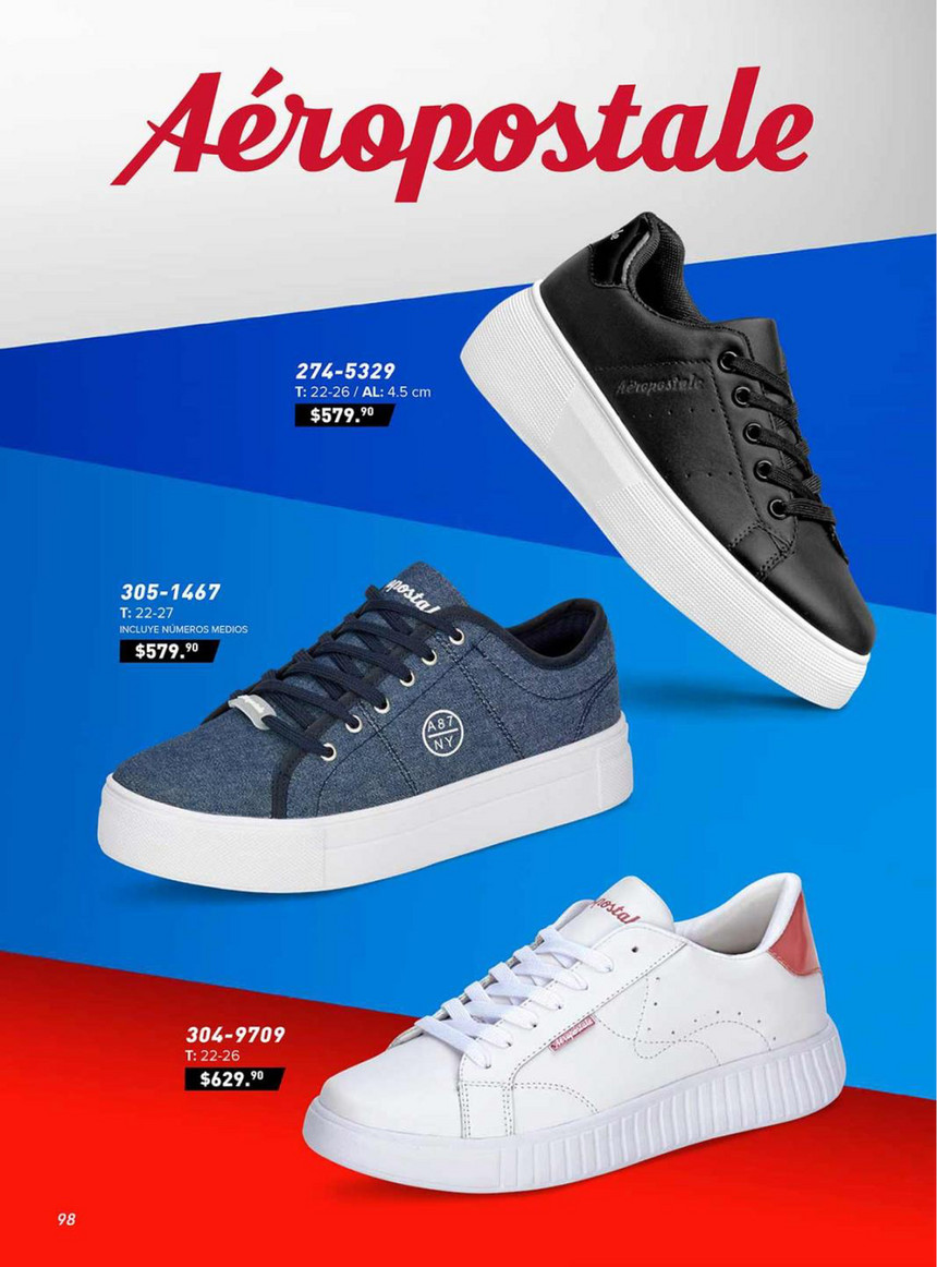 Tenis discount aeropostale andrea