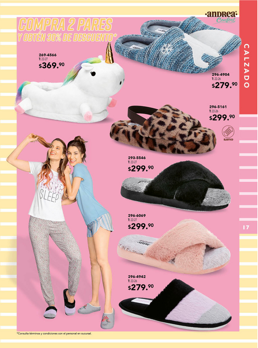 Catalogo andrea fashion pantuflas 2019