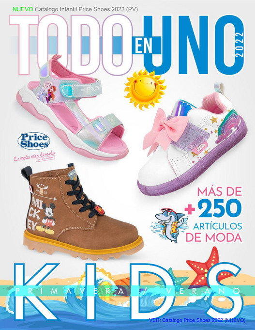 enfocar solo Lengua macarrónica Catalogo Infantil Price Shoes 2022 23 » Calzado Niñas Niños | CatalogosMX