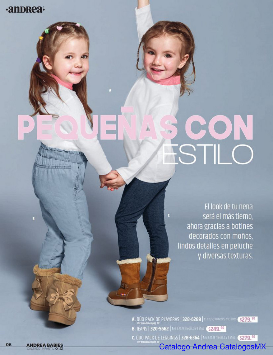 Catalogo shops infantil andrea