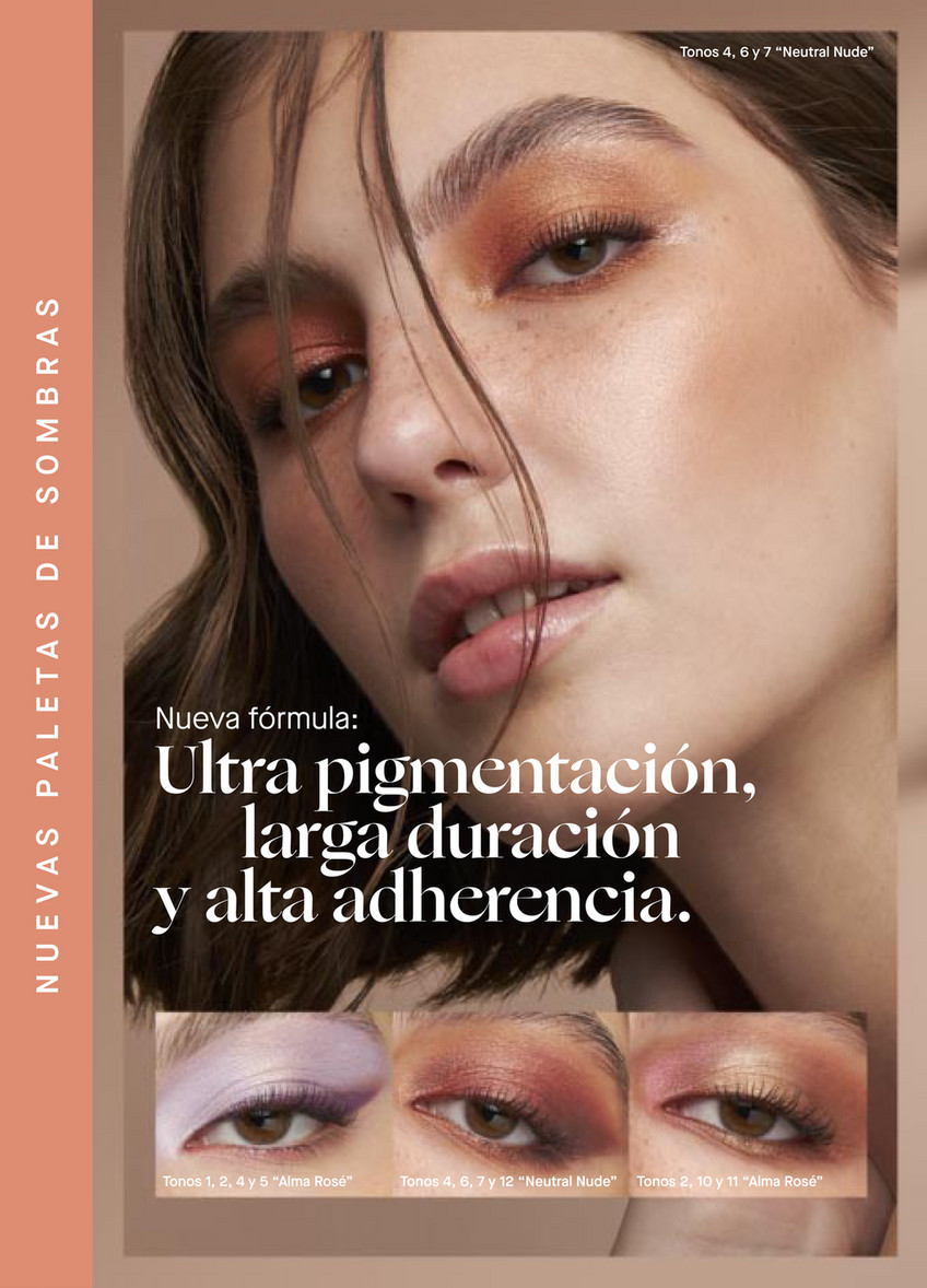 Paleta de Sombras Ultra Pigmentación Larga Duración Neutral Nudes