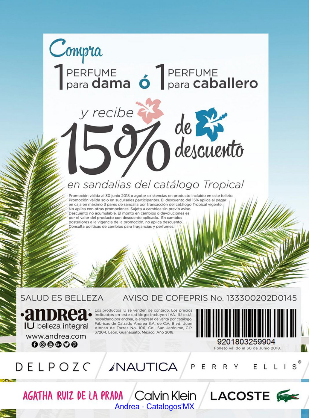 Por Catálogo Para Vender Zapatos Andrea Cartel Publicitario