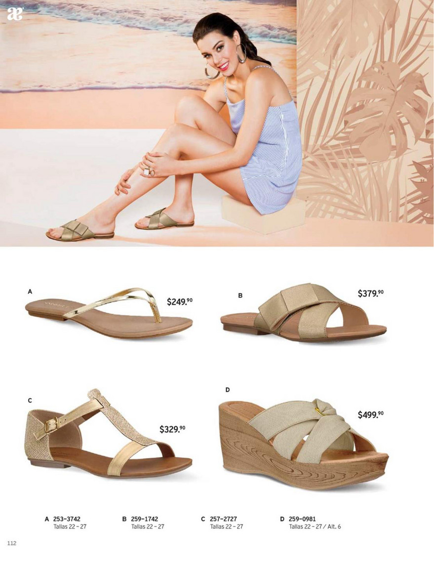 Sandalias de andrea 2020 hot sale