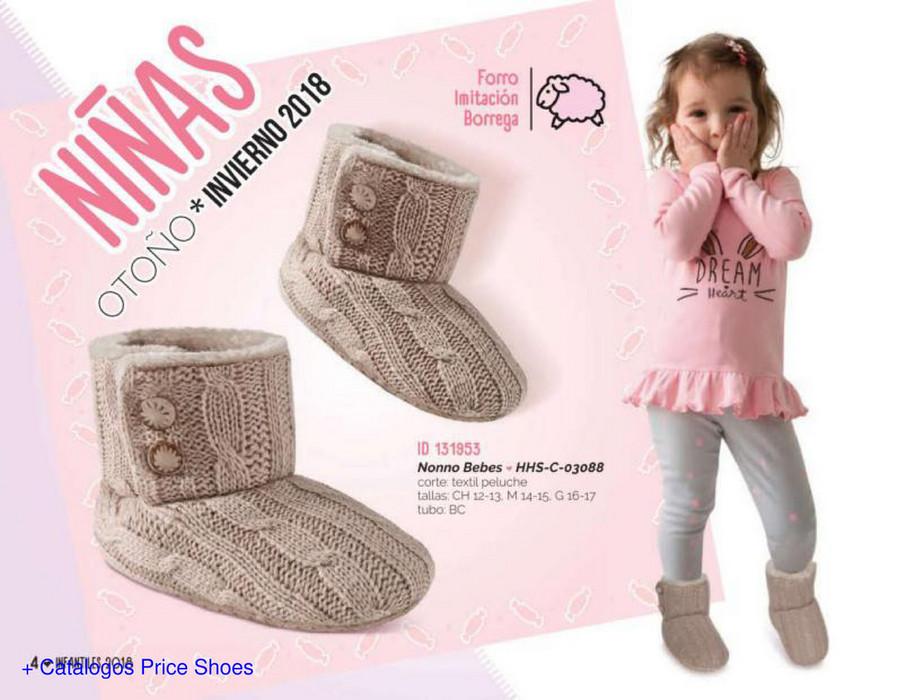 Catalogo price shoes online niños otoño invierno 2019