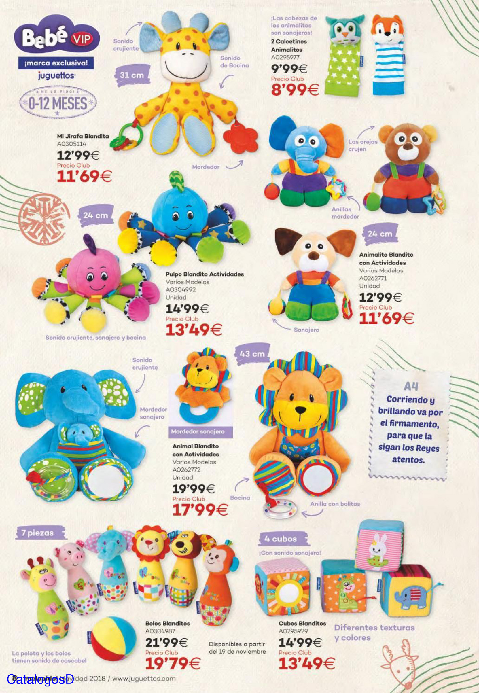 catalogo juguettos reyes 2018