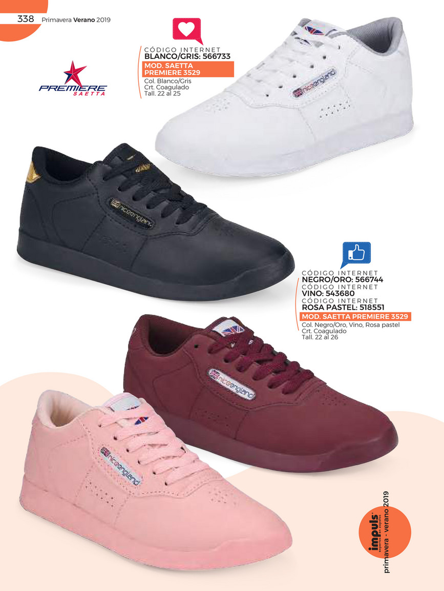 Catalogo de best sale zapatos impuls 2019