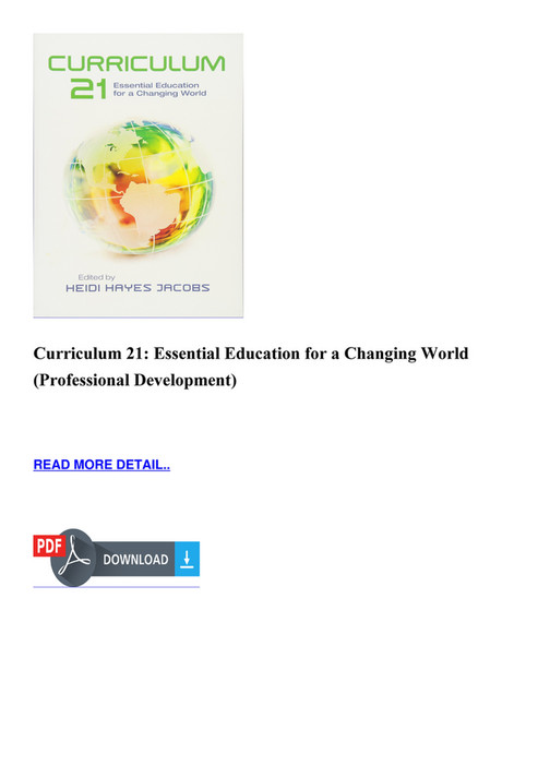 Jenkins BOOK - Curriculum 21 Essential Education for a Changing World ...