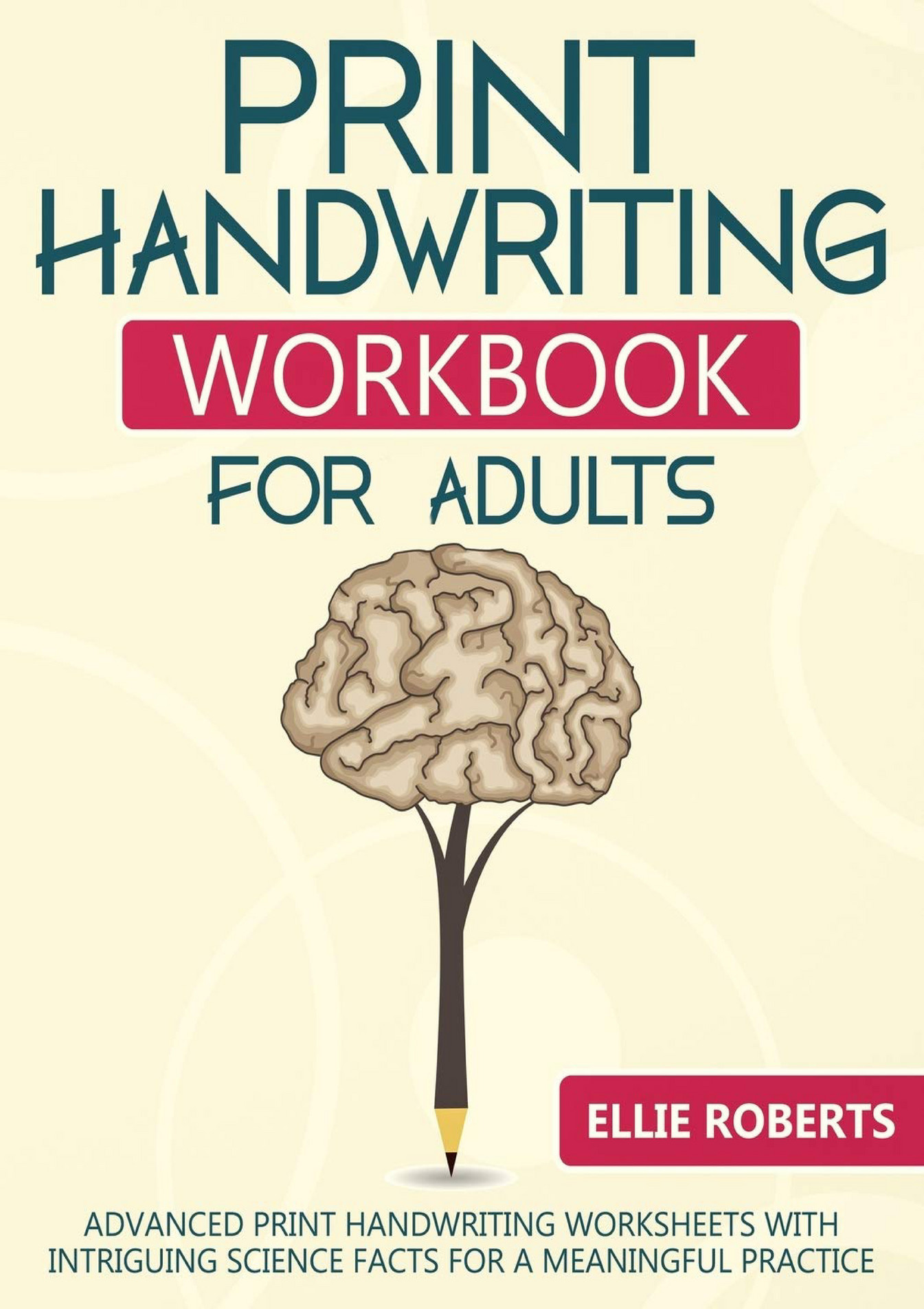 Jenkins BOOK Print Handwriting Workbook for Adults Advanced Print