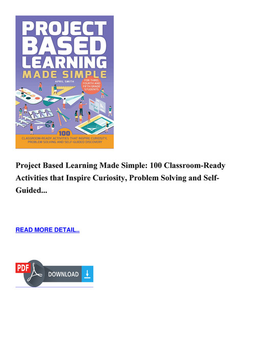 Jenkins BOOK - Project Based Learning Made Simple 100 Classroom Ready ...