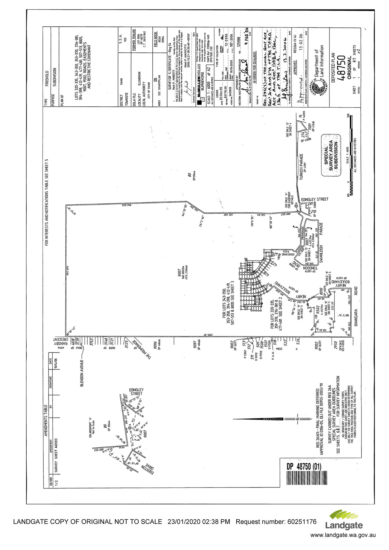 Abel Property DepositedPlan48750 Page 1 Created with