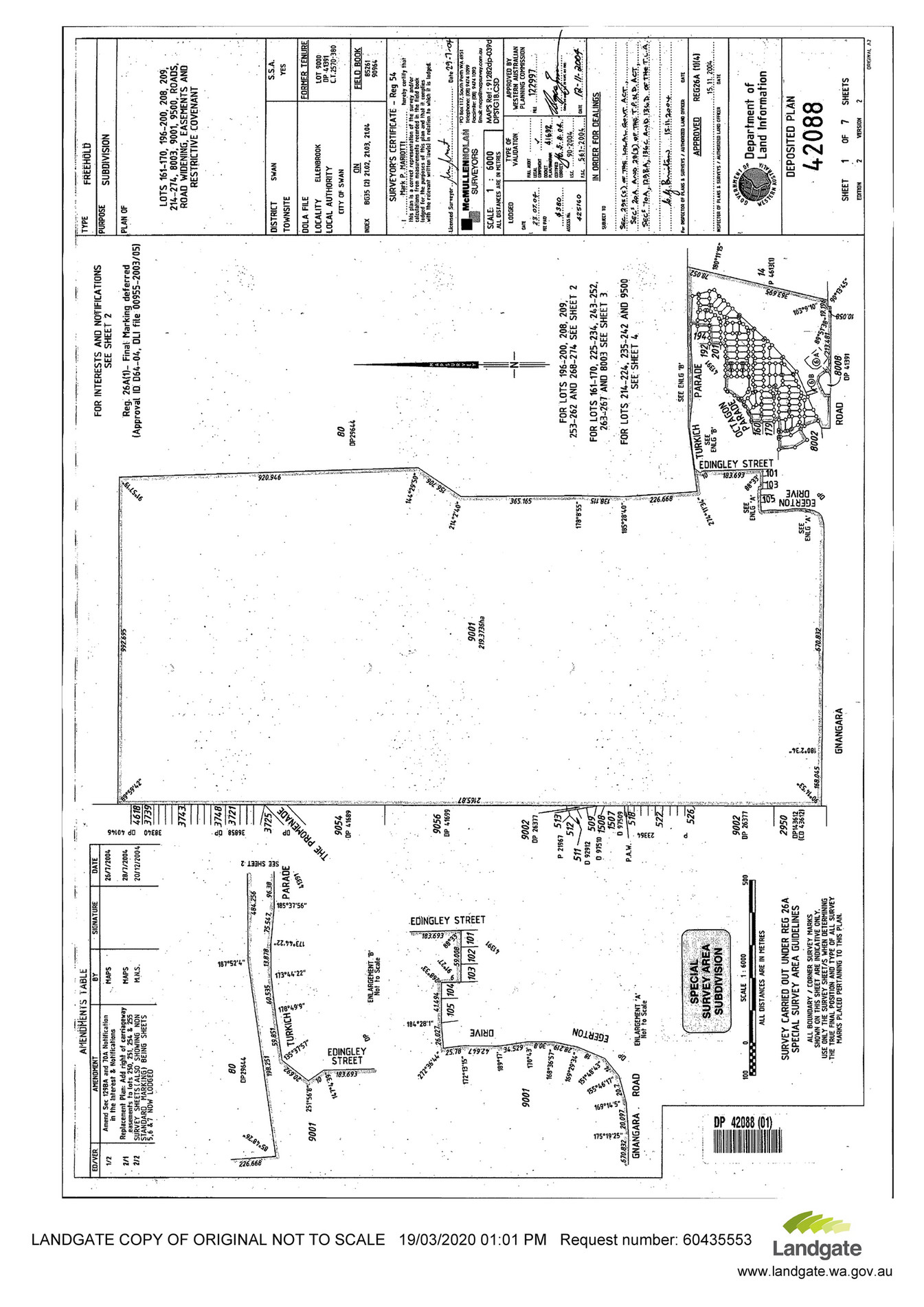 Abel Property DepositedPlan42088 Page 1 Created with