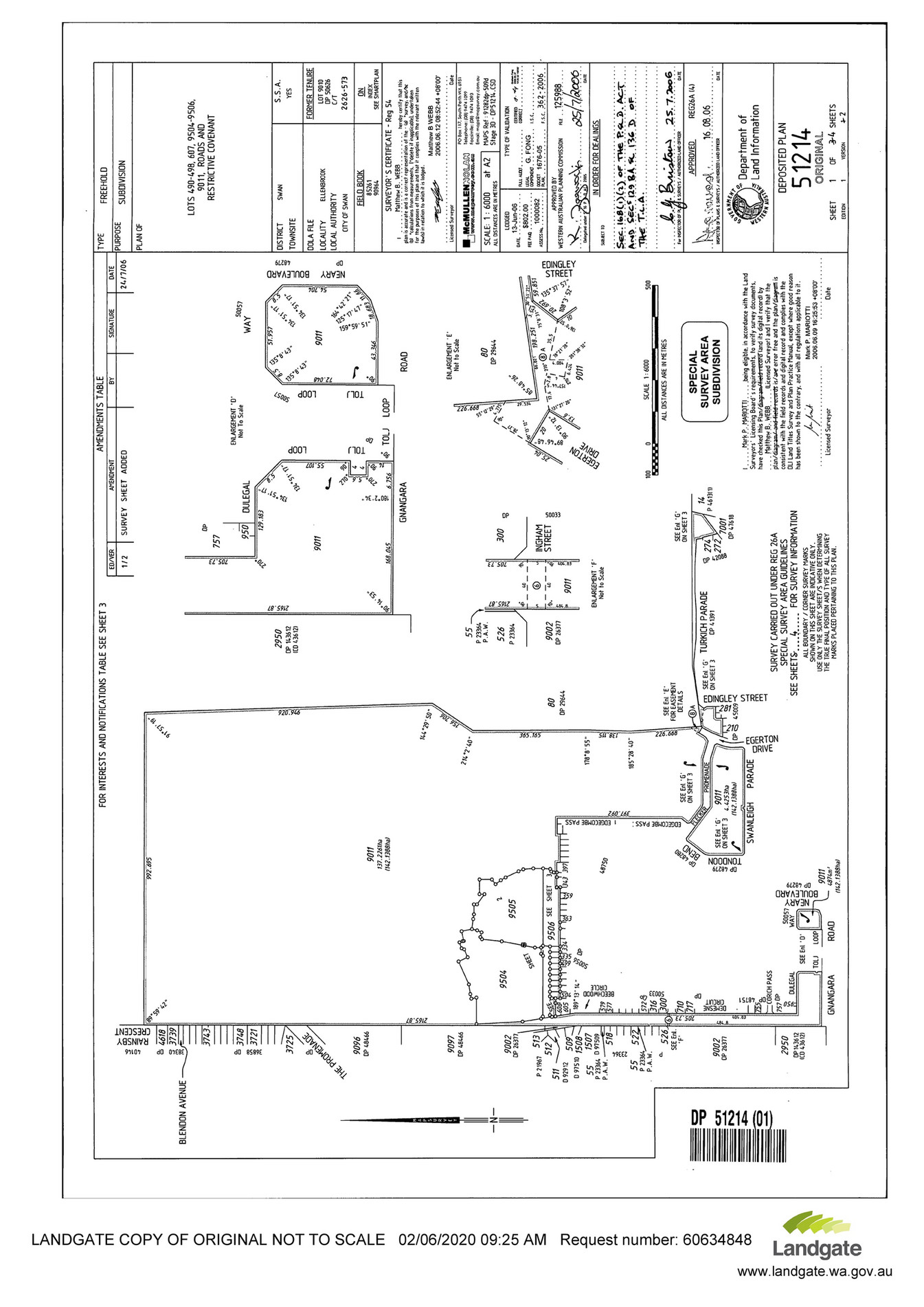Abel Property depositedplan51214 Page 1 Created with