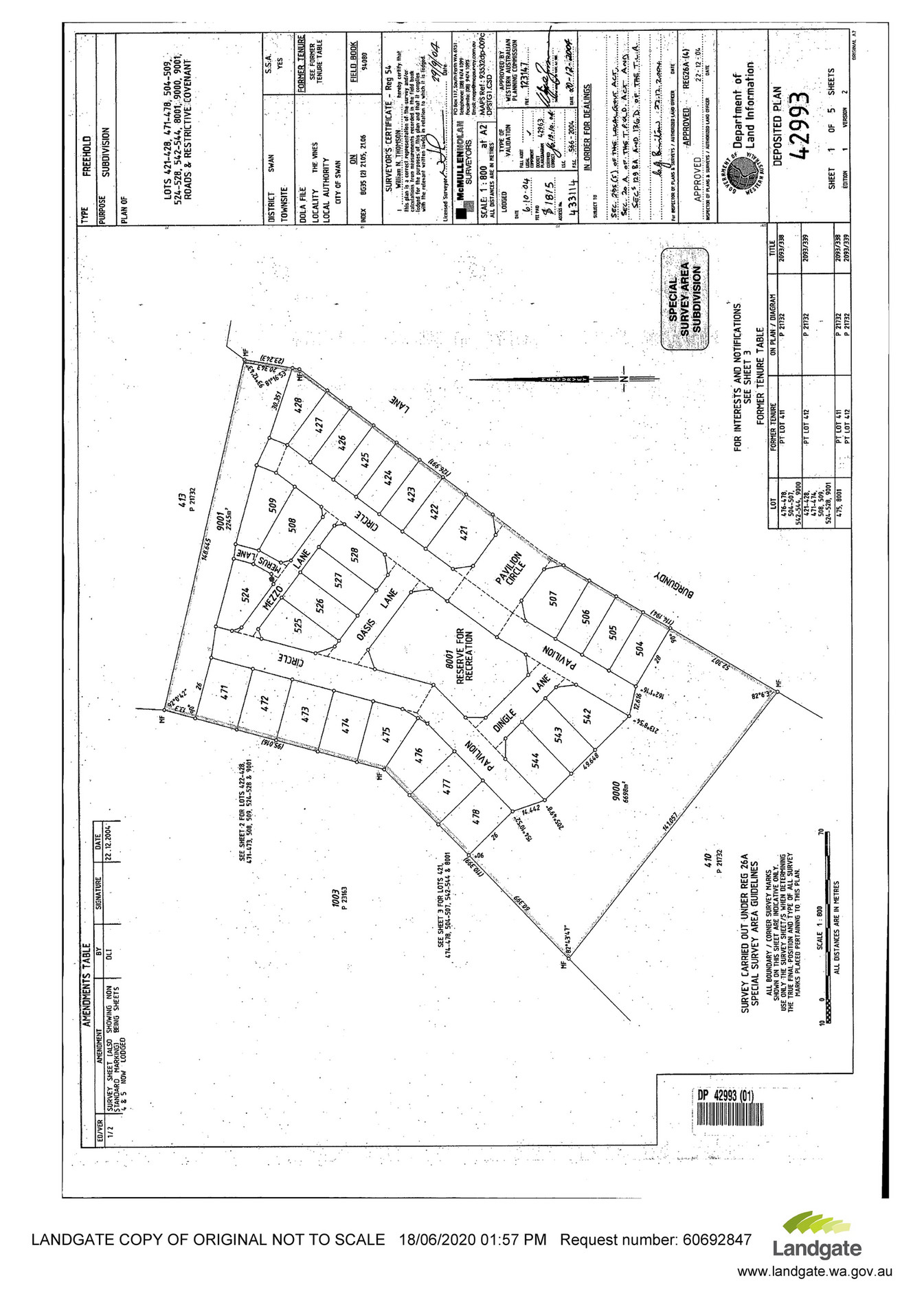 Abel Property DepositedPlan42993 Page 1 Created with