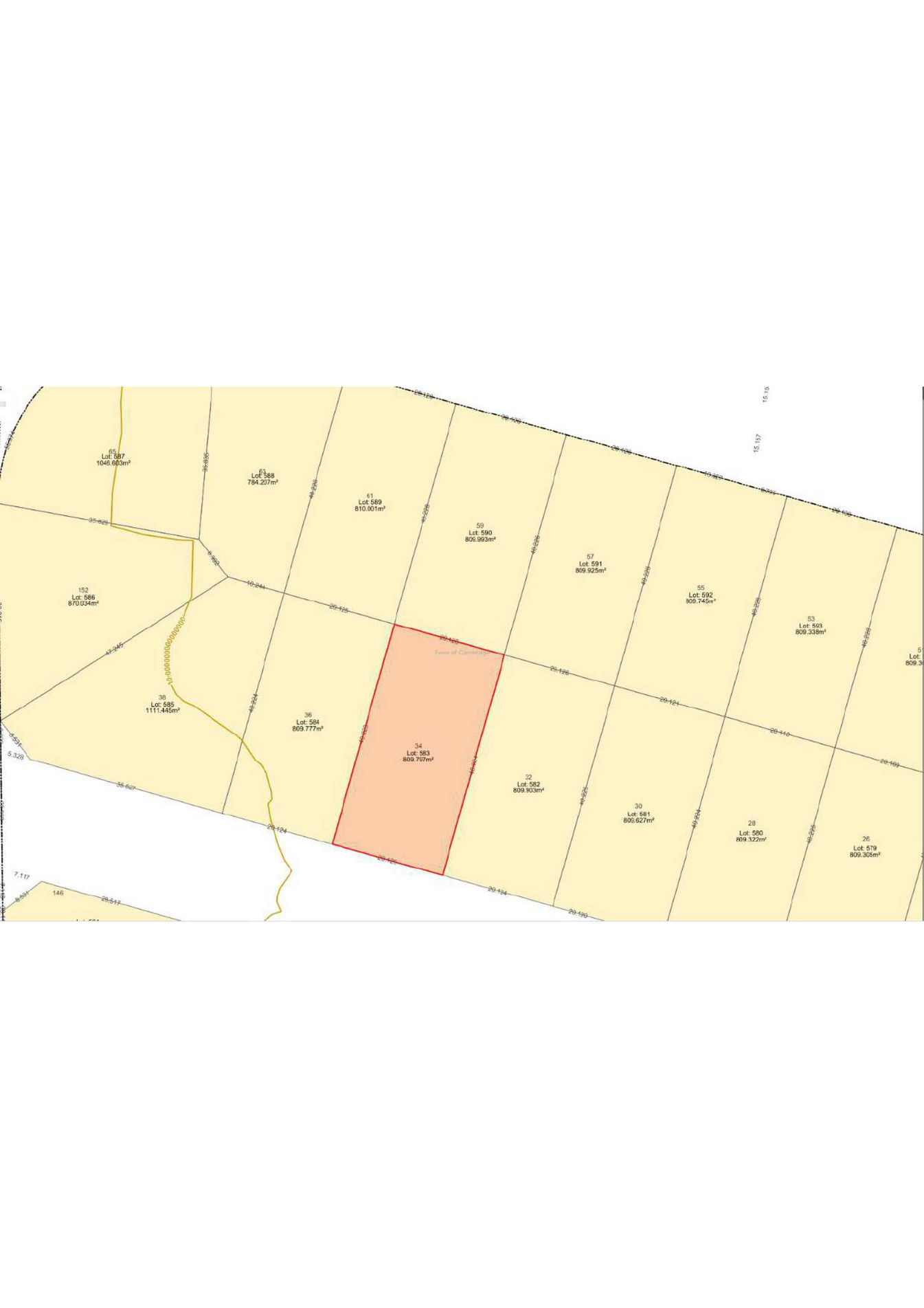 Abel Property Contour Plan Page 1 Created with