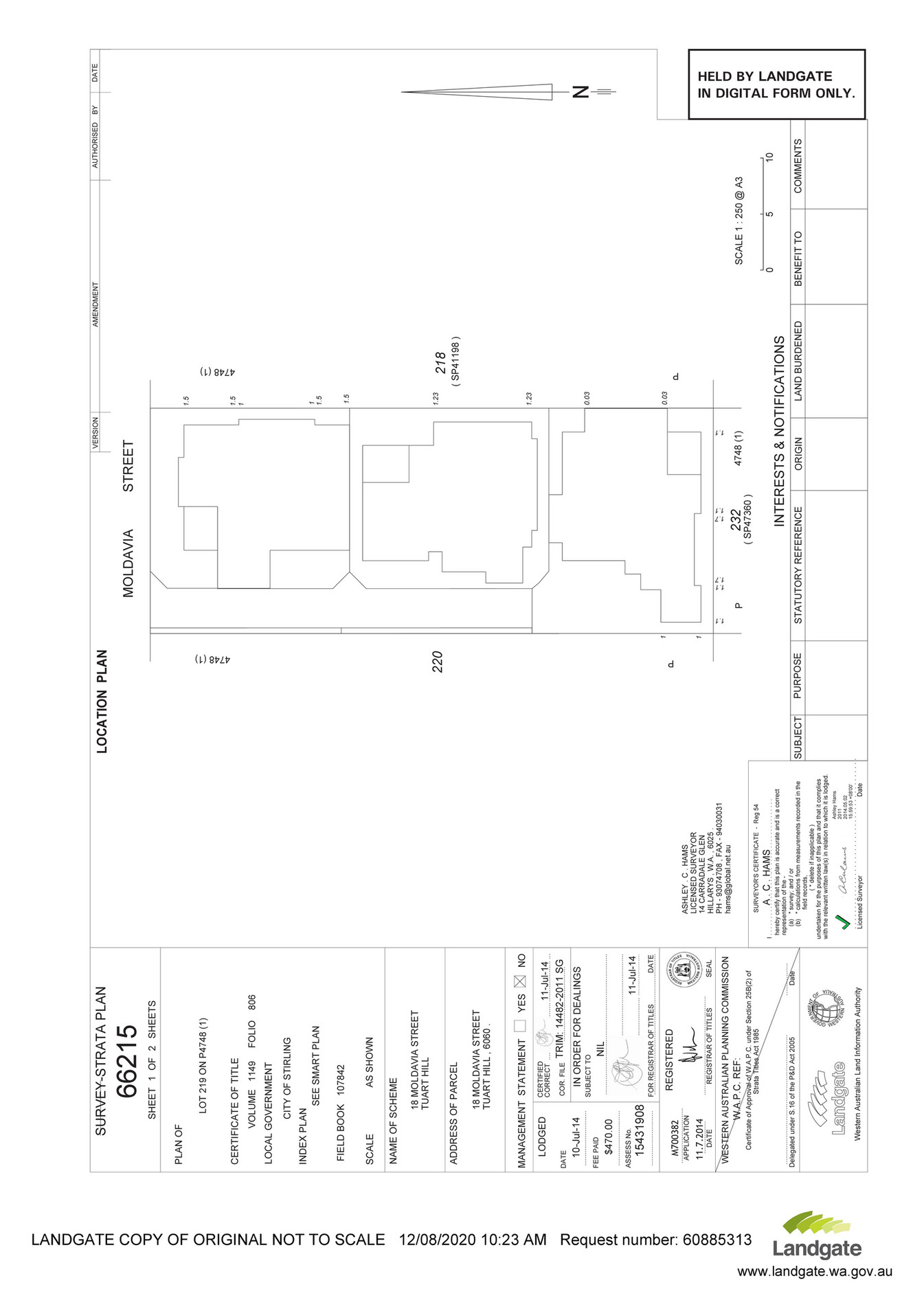 Abel Property StrataPlan66215 Page 1 Created with