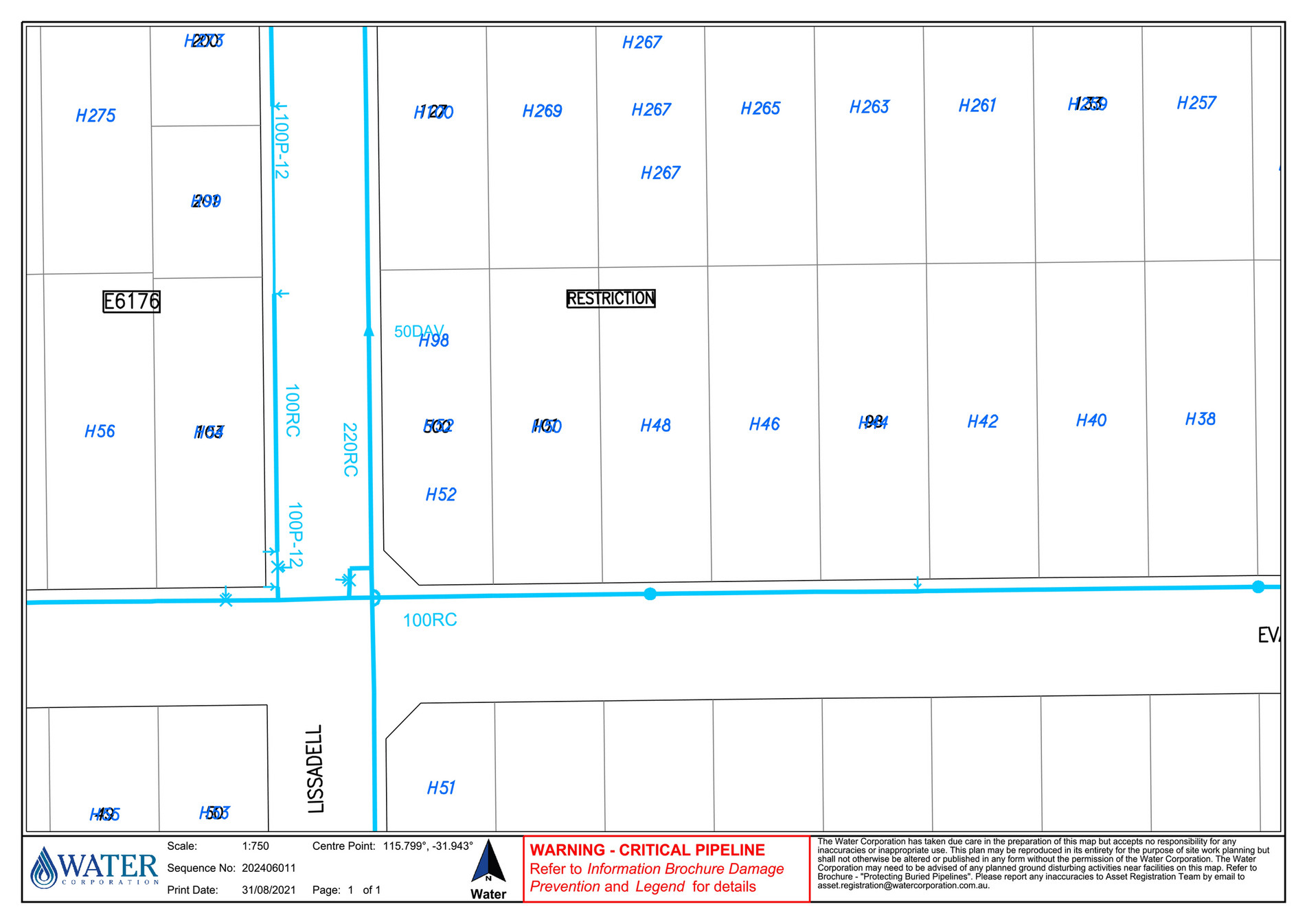 Abel Property - WATER CORP MAP - Page 1 - Created with Publitas.com