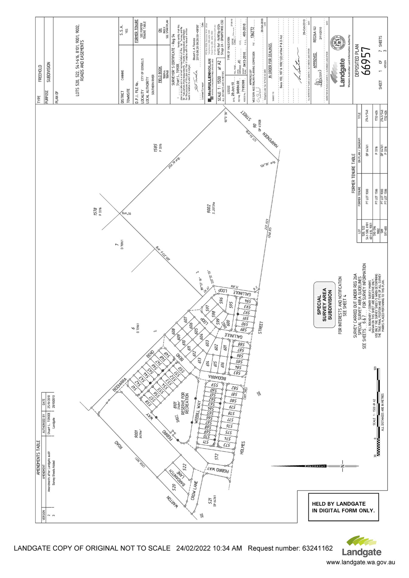 Abel Property depositedplan66957 Page 1 Created with