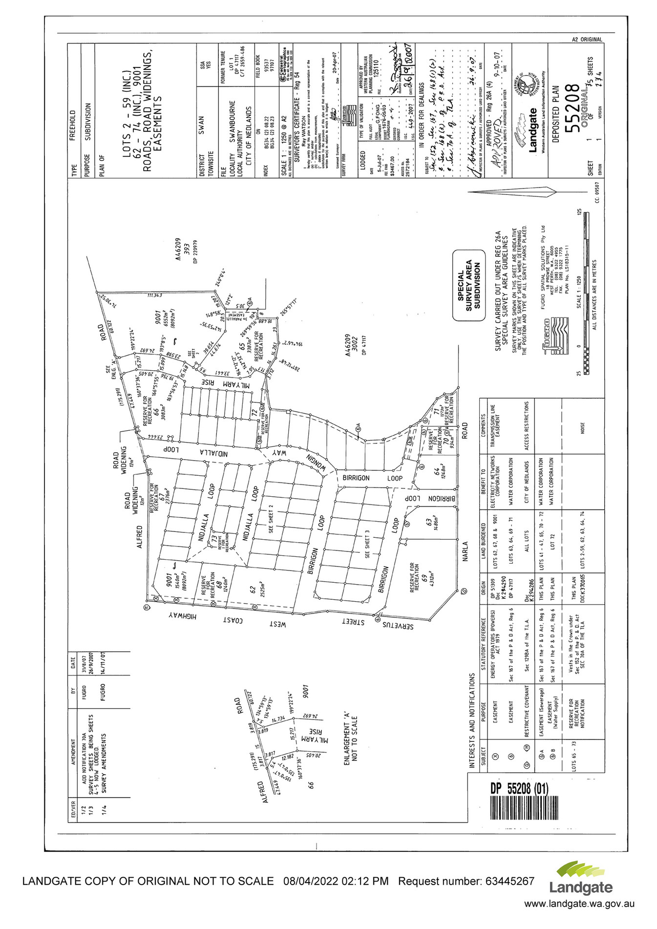 Abel Property depositedplan55208 Page 1 Created with