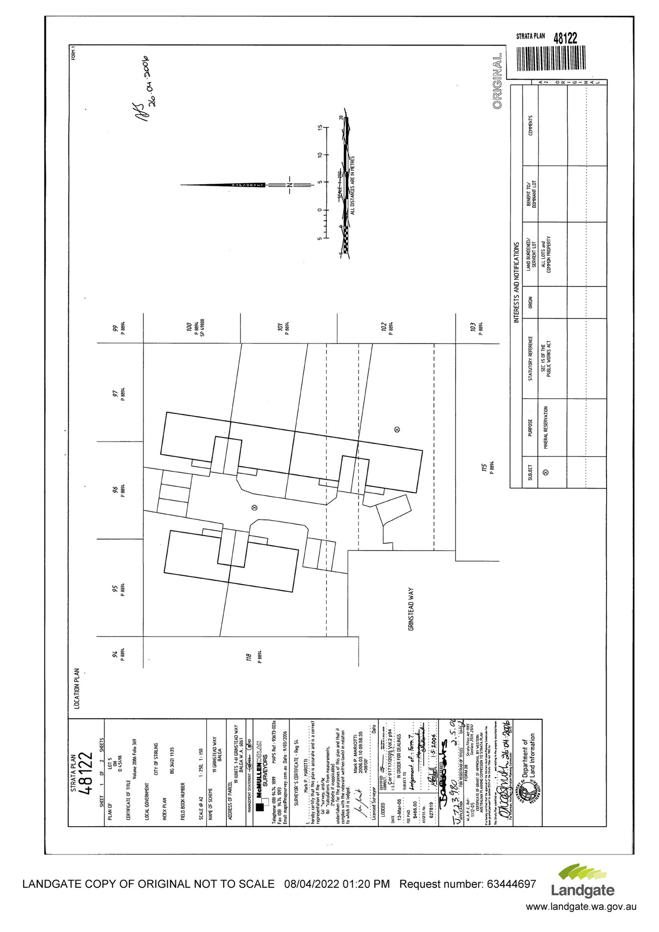 Abel Property strataplan48122 Page 1 Created with