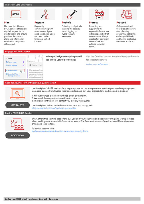 Abel Property - BYDA Responses - Enquiry 51250558 - Page 1 - Created ...