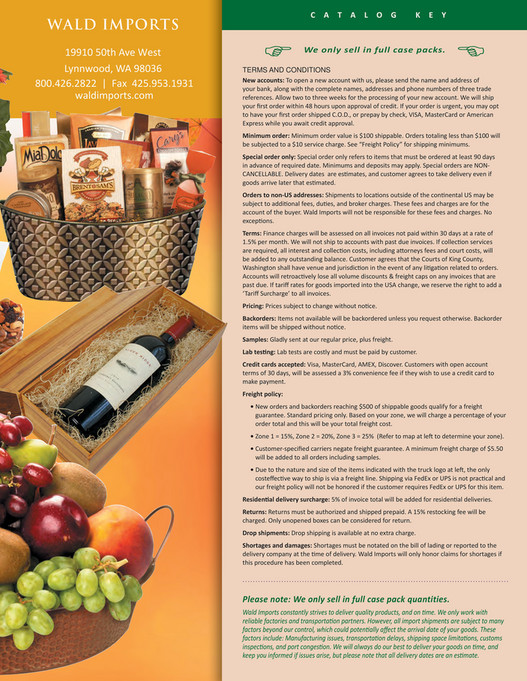 Wald Imports Wald Imports 2025 2026 HOLIDAY CATALOG Page 2 3