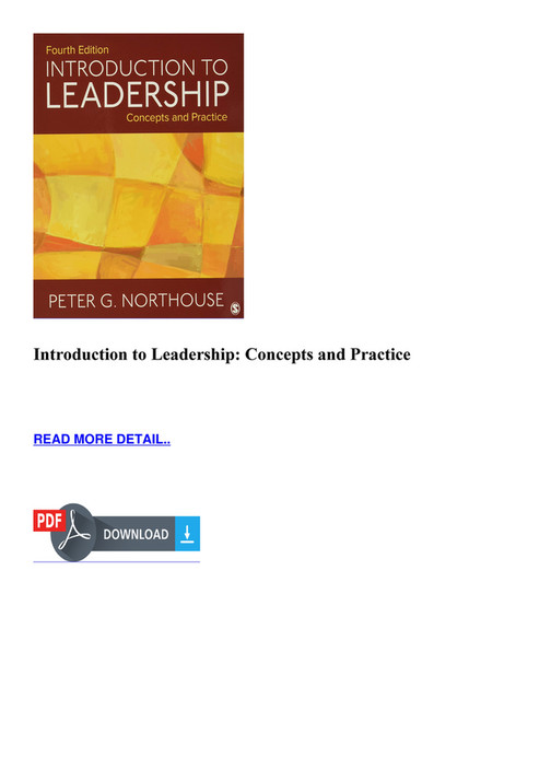 Shelton - Introduction to Leadership Concepts and Practice - Page 1 ...
