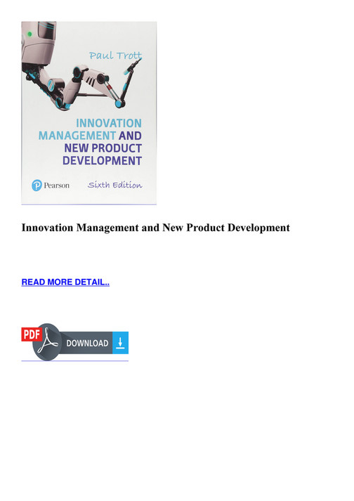 Alicia - DOOWNLOAD Innovation Management and New Product Development ...