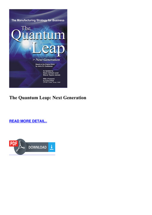Alicia - READ The Quantum Leap Next Generation - Page 1 - Created with ...