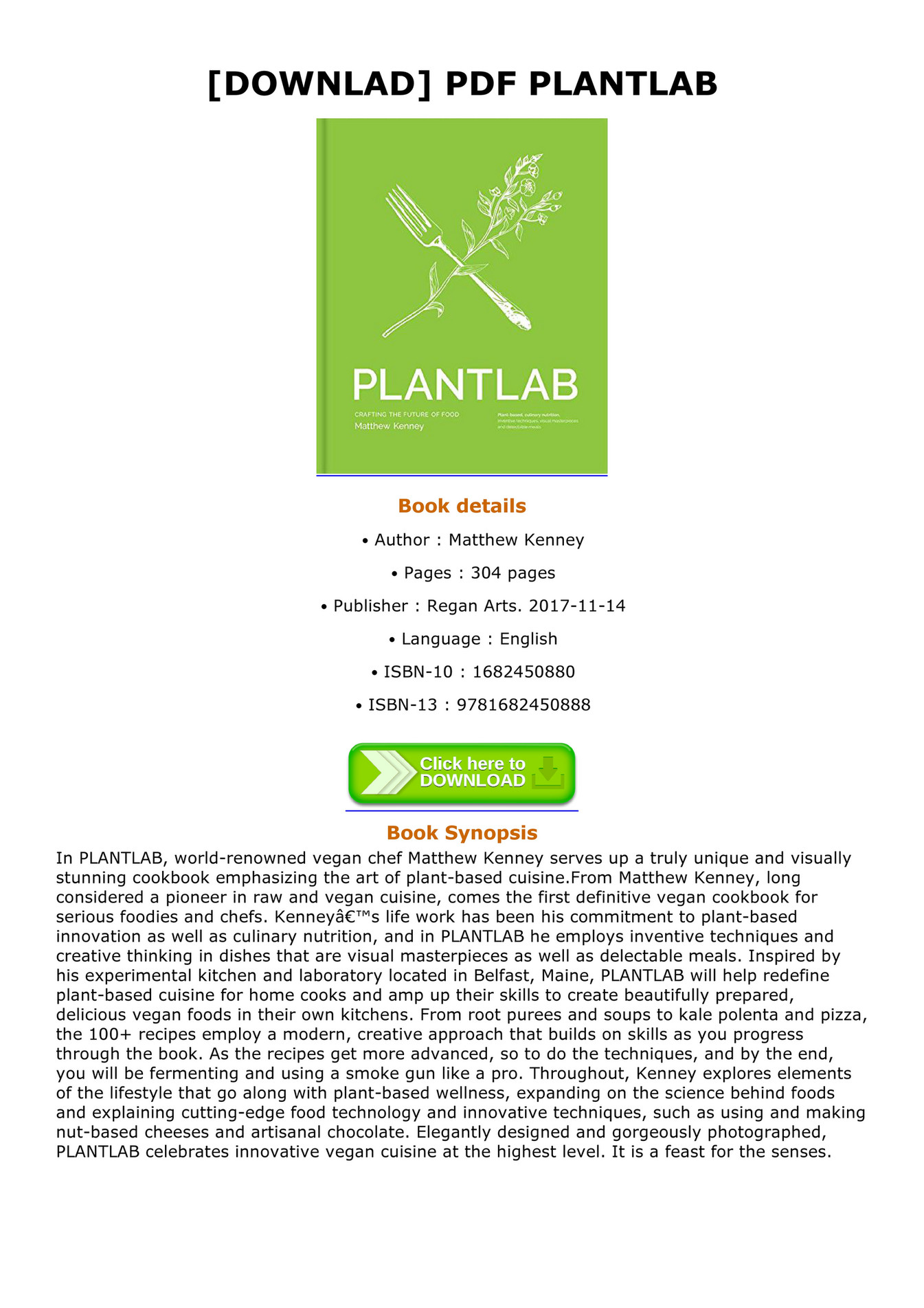 Deirdre - DOWNLAD PDF PLANTLAB - Page 1 - Created with Publitas.com