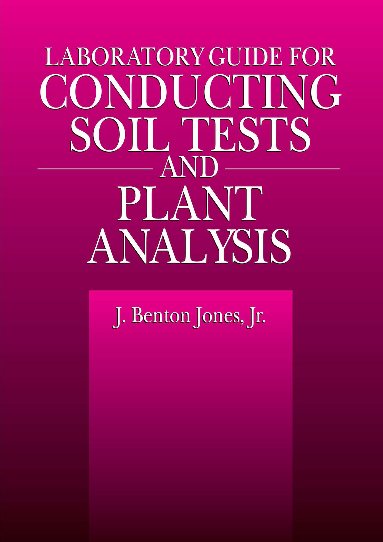 Eliz EBOOK Laboratory Guide for Conducting Soil Tests and Plant Analysis Page 1 Created