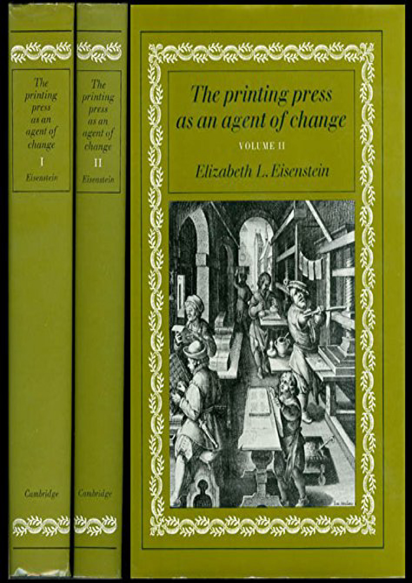 eBOOK READING The Printing Press as an Agent of Change Two Volumes