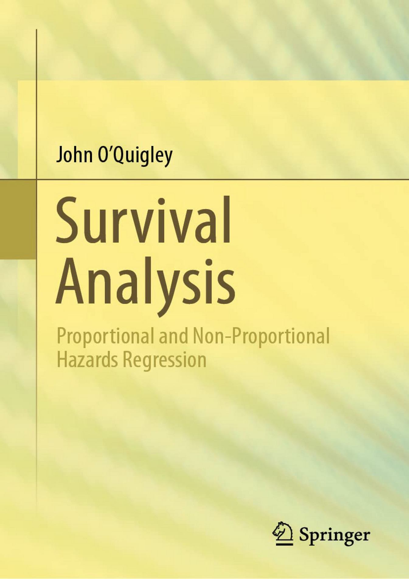 EBOOK EPUB Survival Analysis Proportional And Non Proportional 