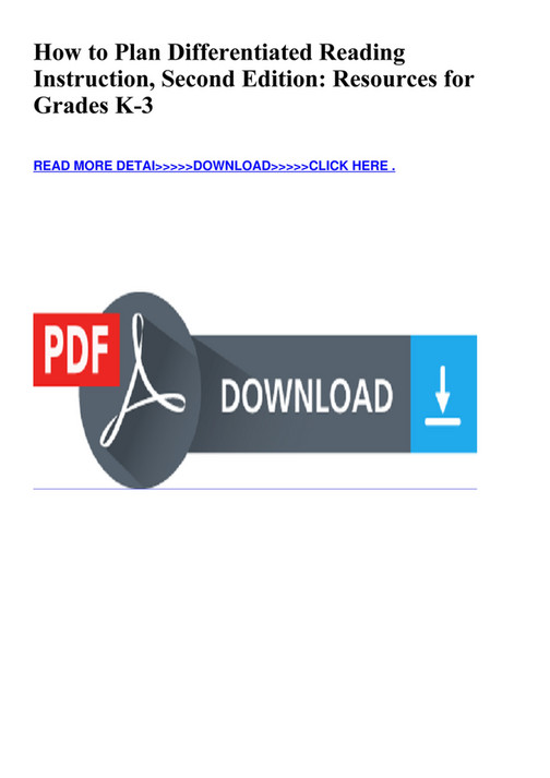 Vicky - EPUB How to Plan Differentiated Reading Instruction Second ...