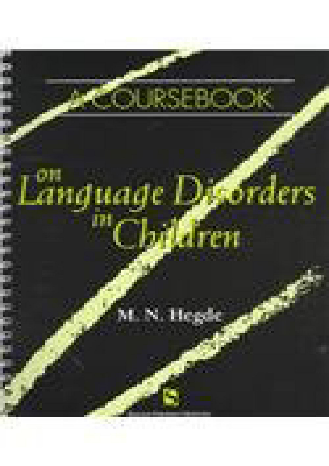 eBOOK - EPUB A Coursebook On Language Disorders In Children Singular ...