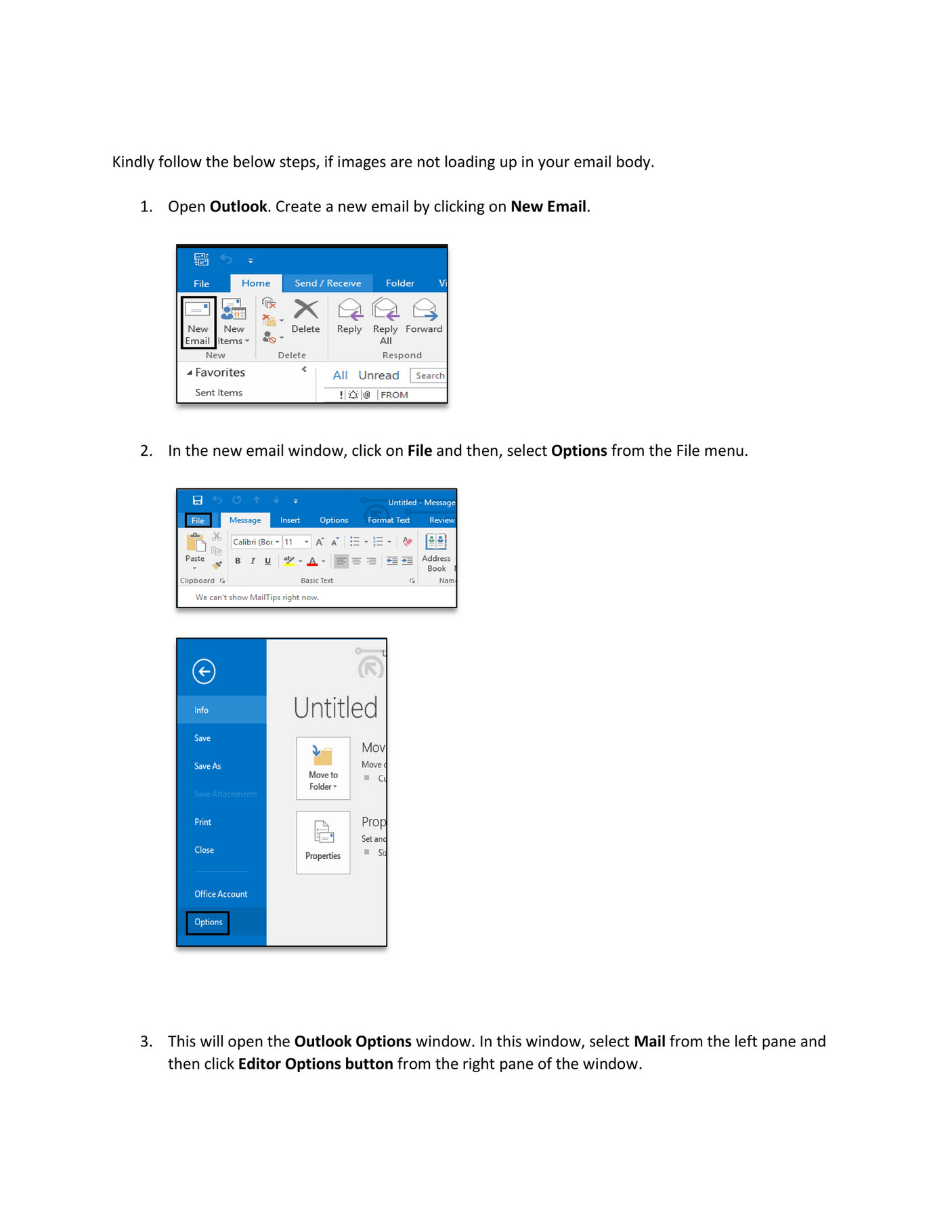 kb0155-oneplacemail-not-loading-in-outlook