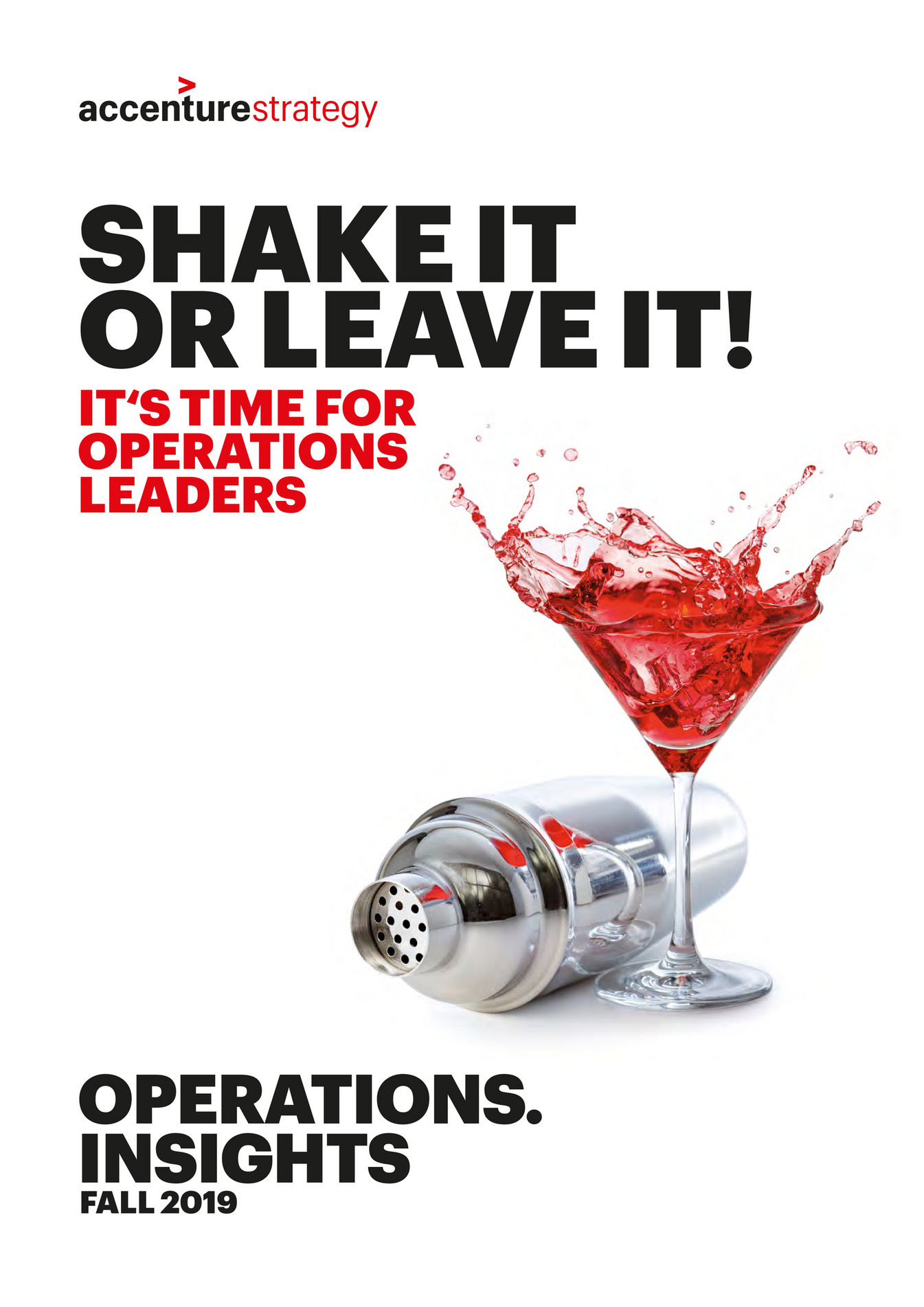 Accenture operations insights 7th edition agile supply chain