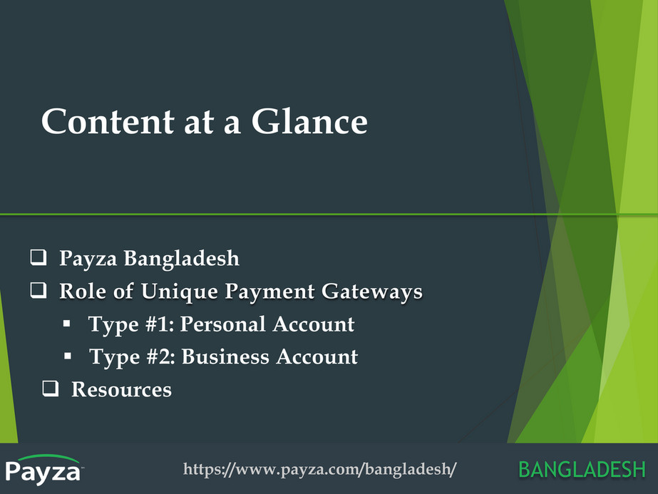 My publications - Features of Payza Bangladesh Account Types - Page 1 ...