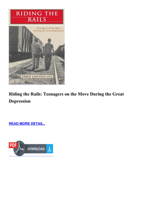 Books About Riding The Rails Carrol - BOOK Riding the Rails Teenagers on the Move During the Great ...