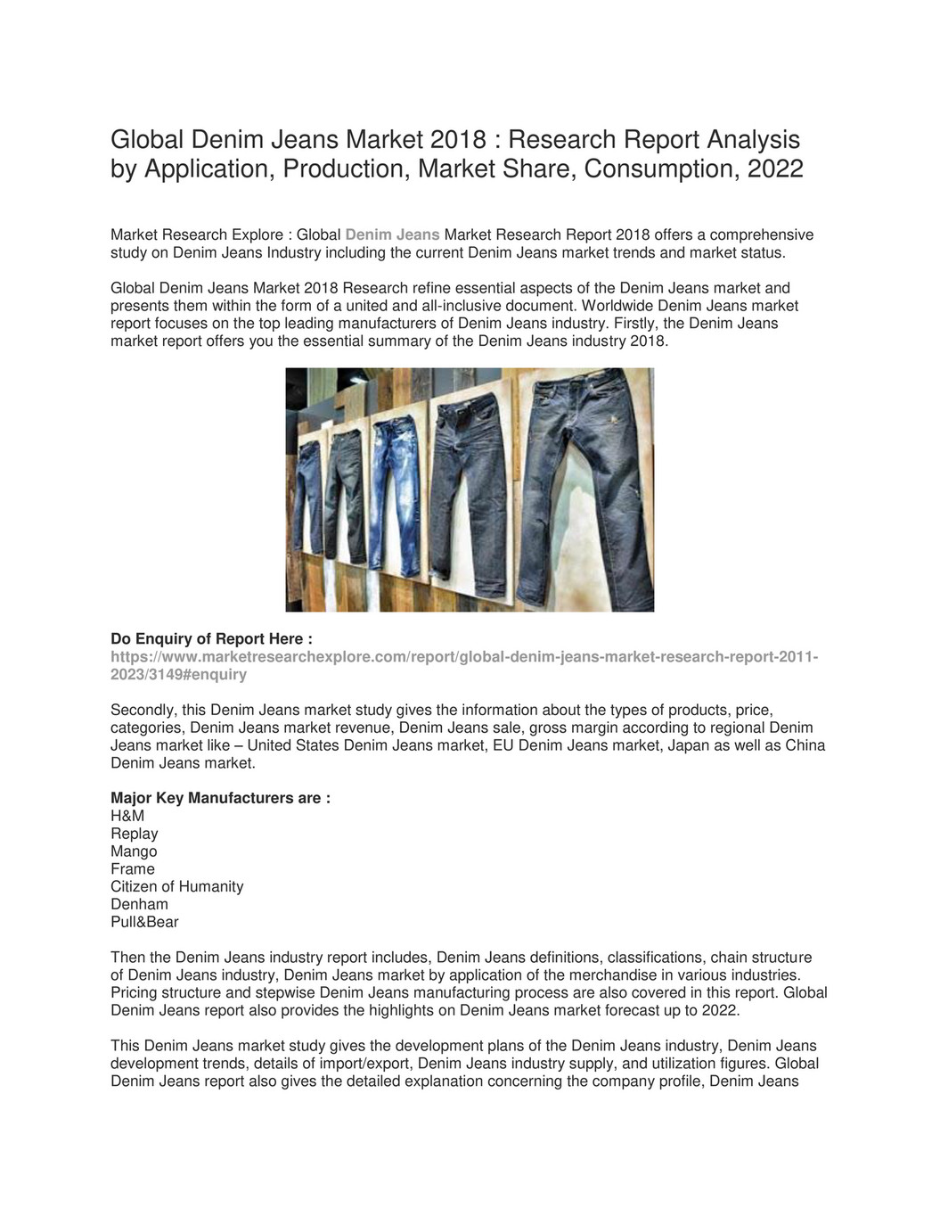 global jeans price