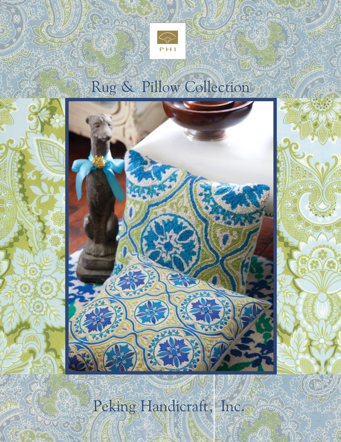 My publications Peking Handicraft 2011 Rug & Pillow Catalog Page 1