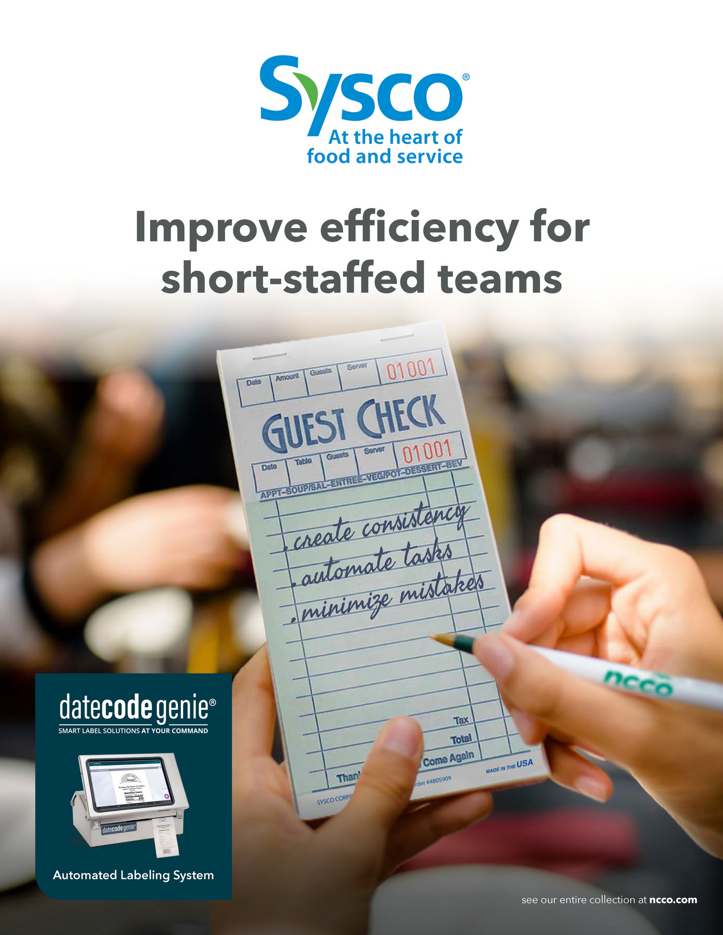 NCCO Sysco Digital Catalog 2022 SY NC 02 015 Page 1