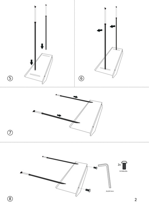 Mim Construction Ab Variogate, Jewellery Mirror Assembly Instructions