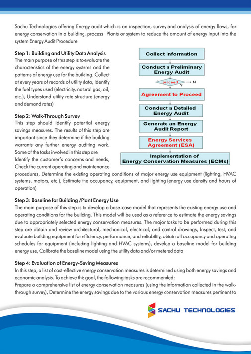 Sachu Technologies - Energy Audit Services Brochure-Sachu Technologies ...
