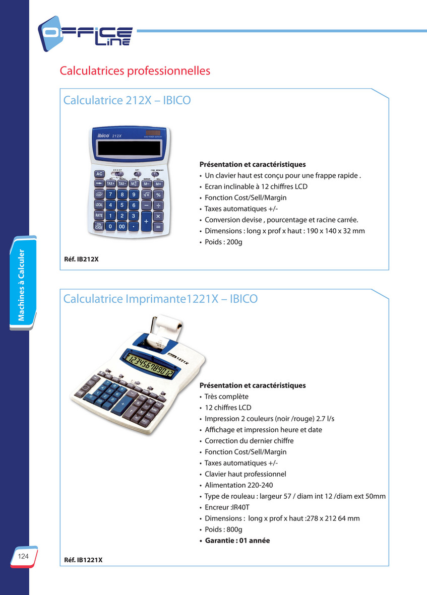 Calcolatrice Ibico 212X