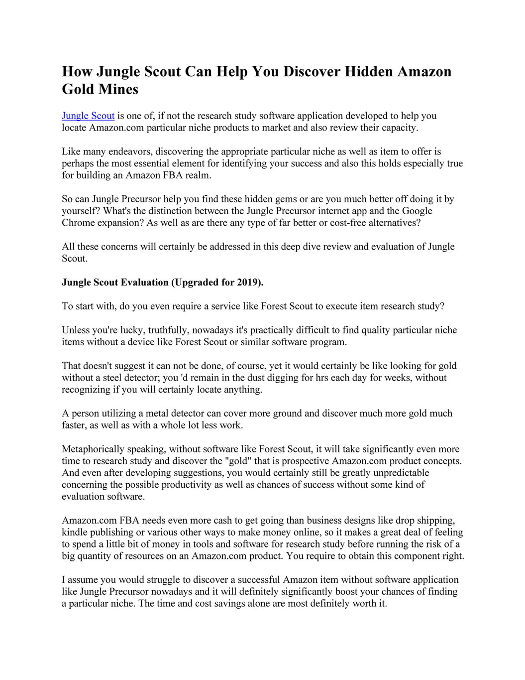 My Publications Jungle Scout Review Page 2 3 Created With Publitas Com