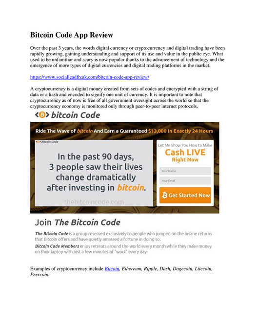 My Publications The Bitcoin Code Review Page 1 Created With - 