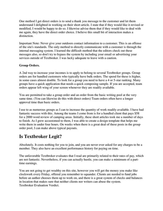 Textbroker Sample Example My publications - What Is Textbroker - Page 1 - Created with Publitas.com