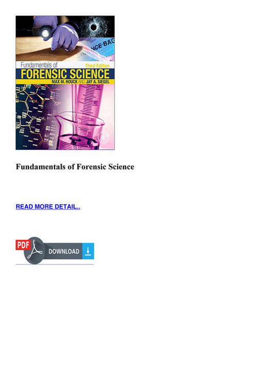 e-Book - BOOK Fundamentals of Forensic Science - Page 1 - Created with ...
