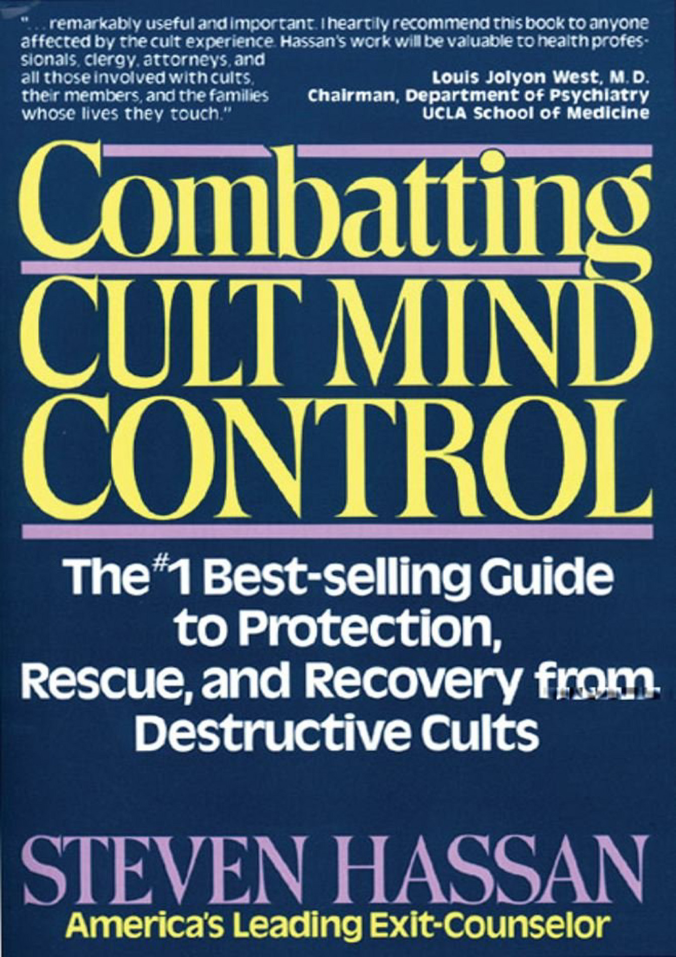 E-Book - EBOOK Combatting Cult Mind Control The 1 Best Selling Guide To ...