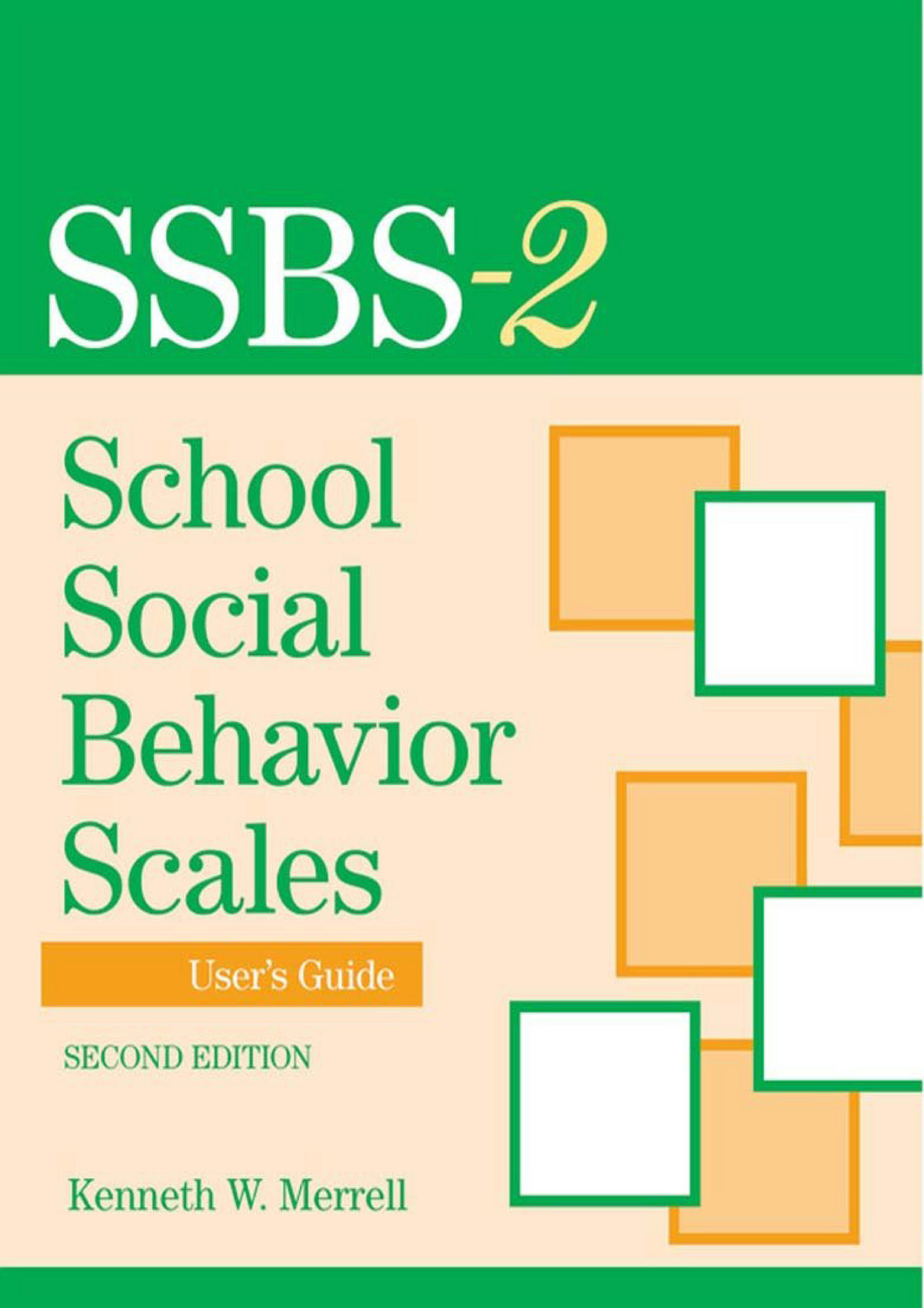 Wyatt DOWNLOAD School Social Behavior Scales User s Guide Page 2